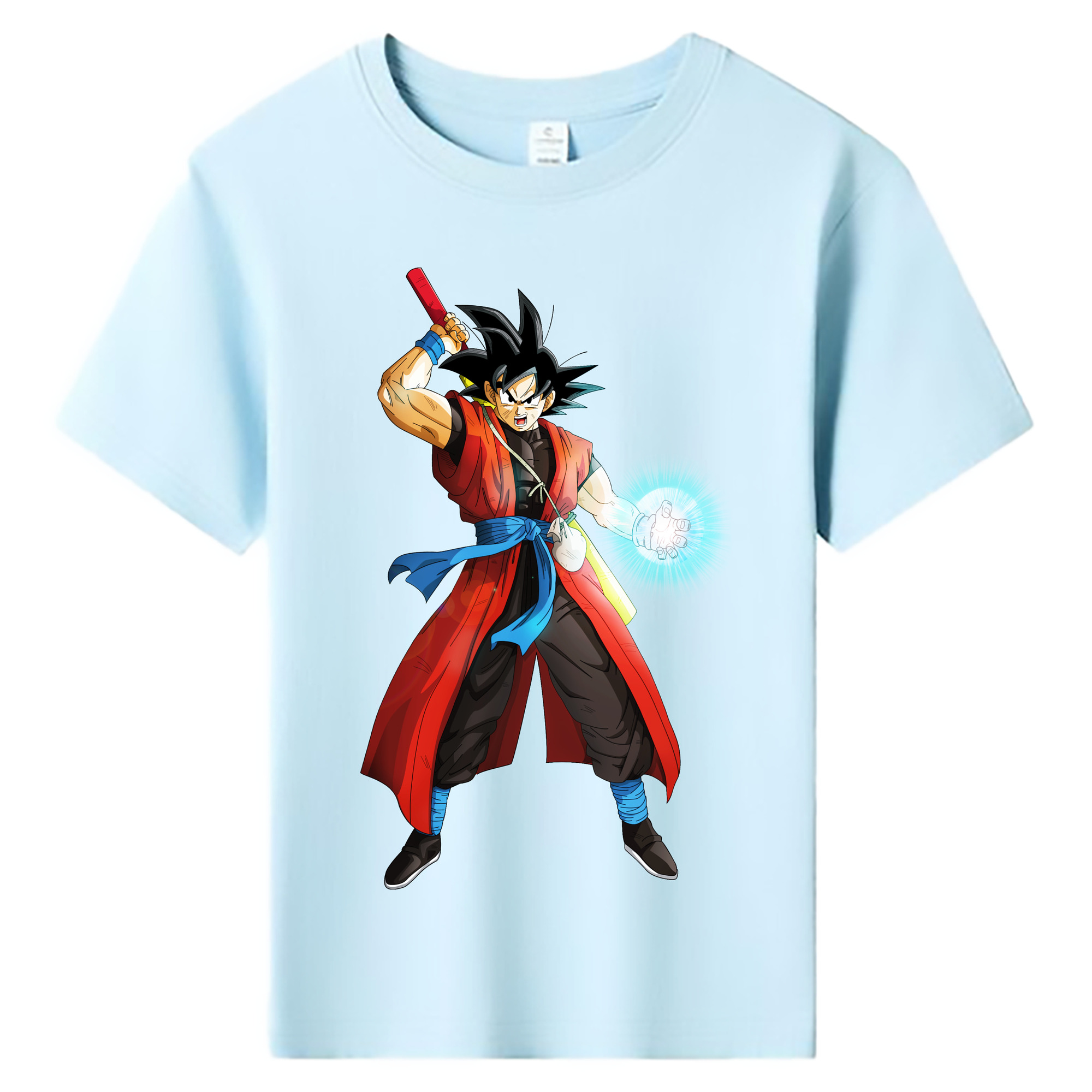 （画像用） ドラゴンボール 孫悟空（そん ごくう）Son Goku カカロット DRAGON BALL Kakarotto 綿100％キッズTシャツ（フロントプリント）